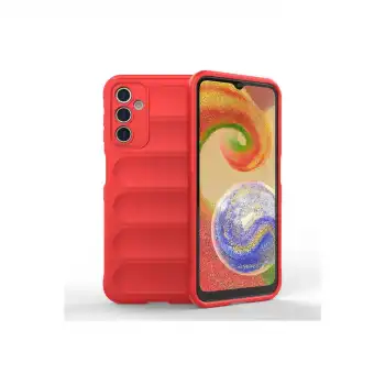 Samsung Galaxy A14 4g Kılıf Optimum Silikon - Kırmızı