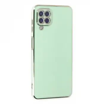 Samsung Galaxy A22 Kılıf Volet Silikon - Açık Yeşil