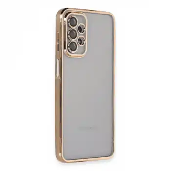 Samsung Galaxy A23 4g Kılıf Razer Lensli Silikon - Gold