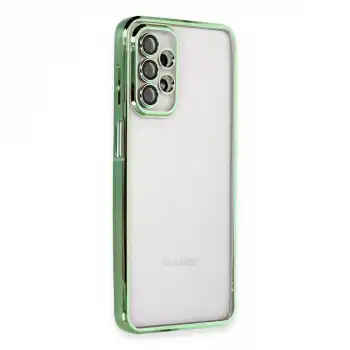 Samsung Galaxy A23 4g Kılıf Razer Lensli Silikon - Yeşil