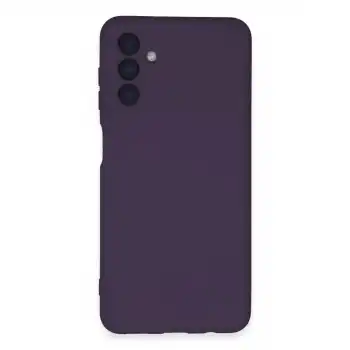 Samsung Galaxy A24 4g Kılıf Nano İçi Kadife Silikon - Mor