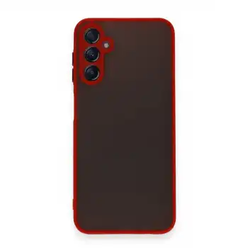 Samsung Galaxy A25 5g Kılıf Montreal Silikon Kapak - Kırmızı