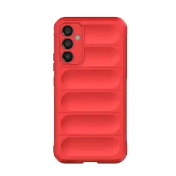 Samsung Galaxy A25 5g Kılıf Optimum Silikon - Kırmızı