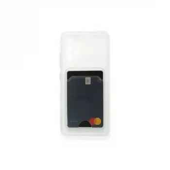 Samsung Galaxy A33 5g Kılıf Kart Şeffaf Silikon - Şeffaf