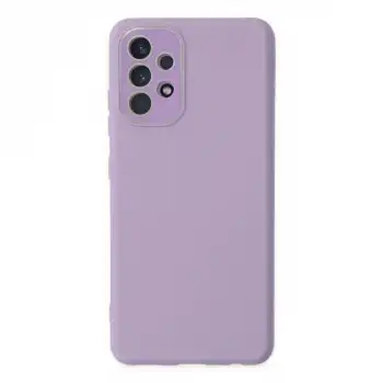 Samsung Galaxy A33 5g Kılıf Lansman Glass Kapak - Lila