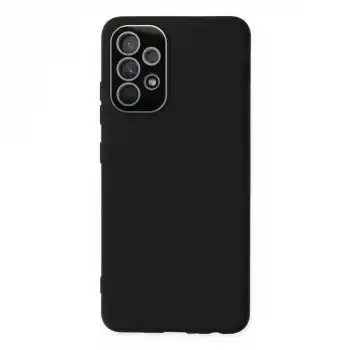 Samsung Galaxy A33 5g Kılıf Lansman Glass Kapak - Siyah