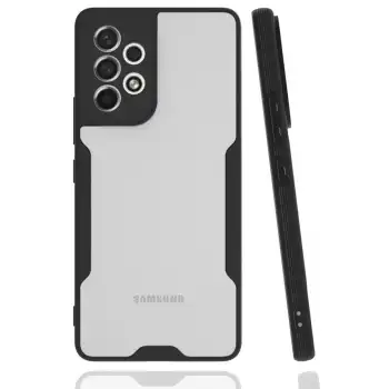 Samsung Galaxy A33 5g Kılıf Platin Silikon - Siyah