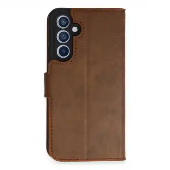 Samsung Galaxy A34 5g Kılıf Trend S Plus Kapaklı Kılıf - Taba