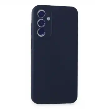 Samsung Galaxy A35 5g Kılıf First Silikon - Lacivert