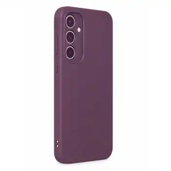 Samsung Galaxy A35 5g Kılıf First Silikon - Mürdüm