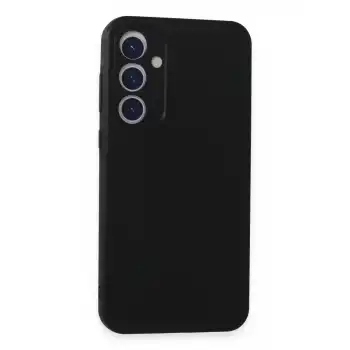 Samsung Galaxy A35 5g Kılıf First Silikon - Siyah