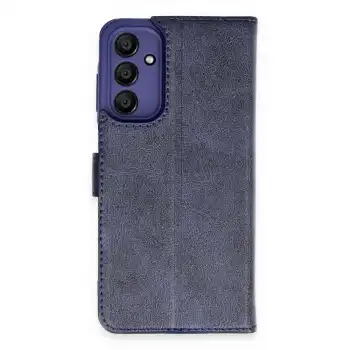 Samsung Galaxy A35 5g Kılıf Trend S Plus Kapaklı Kılıf - Lacivert