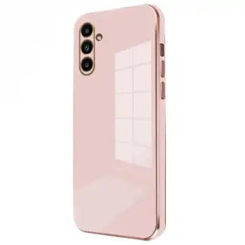 Samsung Galaxy A35 5g Kılıf Volet Silikon - Pembe