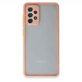 Samsung Galaxy A52 Kılıf Montreal Silikon Kapak - Pembe