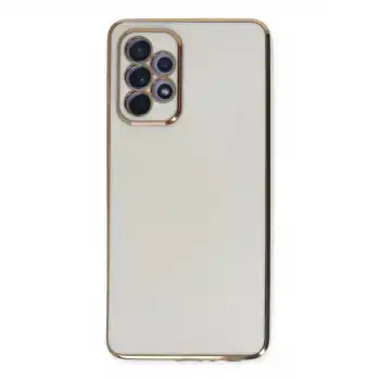 Samsung Galaxy A52 Kılıf Volet Silikon - Beyaz