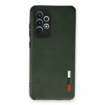 Samsung Galaxy A53 5g Kılıf Loop Deri Silikon - Yeşil