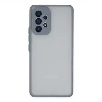 Samsung Galaxy A53 5g Kılıf Montreal Silikon Kapak - Gri