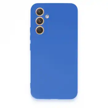 Samsung Galaxy A54 5g Kılıf First Silikon - Mavi