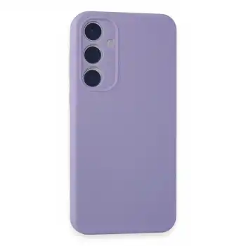 Samsung Galaxy A55 5g Kılıf First Silikon - Lila