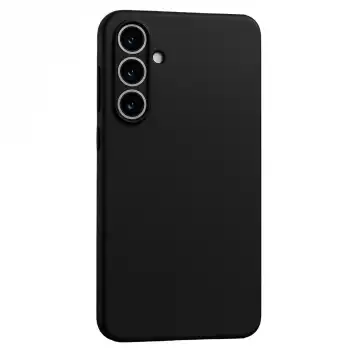 Samsung Galaxy A55 5g Kılıf First Silikon - Siyah