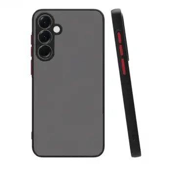 Samsung Galaxy A56 Kılıf Montreal Silikon Kapak - Siyah