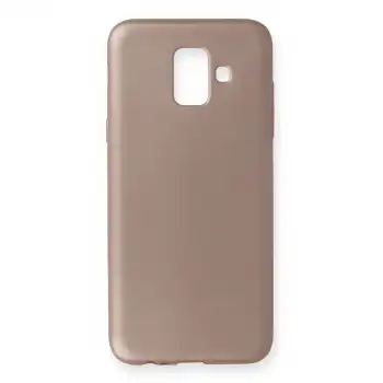Samsung Galaxy A6 2018 Kılıf First Silikon - Rose Gold