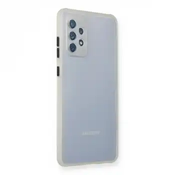 Samsung Galaxy A72 Kılıf Miami Şeffaf Silikon - Şeffaf