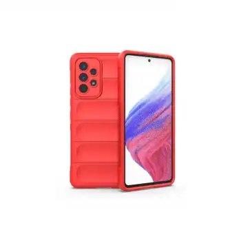 Samsung Galaxy A73 5g Kılıf Optimum Silikon - Kırmızı