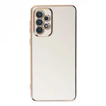 Samsung Galaxy A73 5g Kılıf Volet Silikon - Beyaz