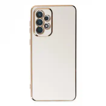Samsung Galaxy A73 5g Kılıf Volet Silikon - Beyaz