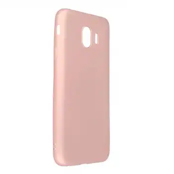 Samsung Galaxy J4 Kılıf First Silikon - Rose Gold