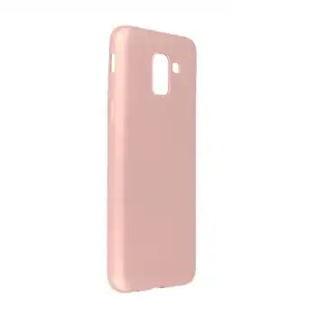 Samsung Galaxy J6 Kılıf First Silikon - Rose Gold