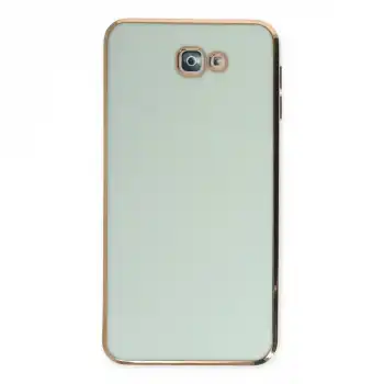 Samsung Galaxy J7 Prime Kılıf Volet Silikon - Açık Yeşil