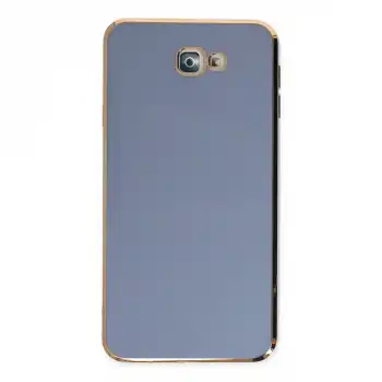 Samsung Galaxy J7 Prime Kılıf Volet Silikon - Mavi
