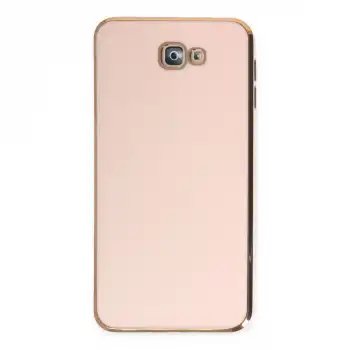 Samsung Galaxy J7 Prime Kılıf Volet Silikon - Pembe