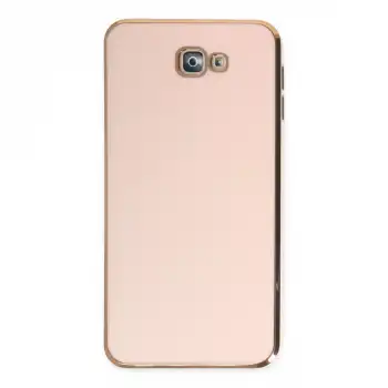 Samsung Galaxy J7 Prime Kılıf Volet Silikon - Pembe