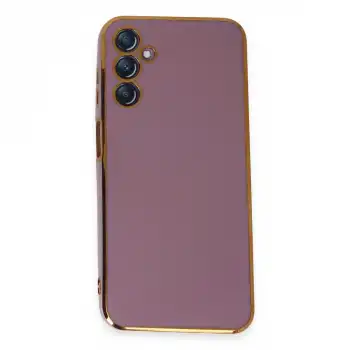 Samsung Galaxy M14 5g Kılıf Volet Silikon - Mor