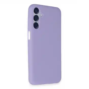 Samsung Galaxy M15 Kılıf First Silikon - Lila