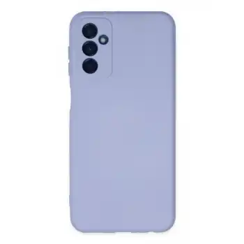 Samsung Galaxy M23 Kılıf Nano İçi Kadife Silikon - Lila