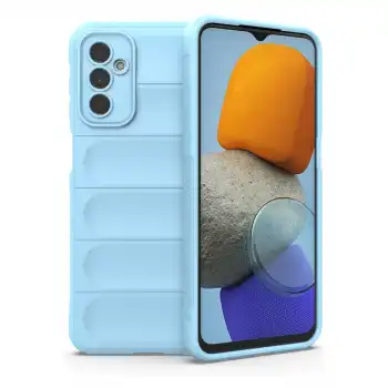 Samsung Galaxy M23 Kılıf Optimum Silikon - Sky Blue