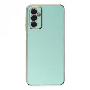 Samsung Galaxy M23 Kılıf Volet Silikon - Açık Yeşil