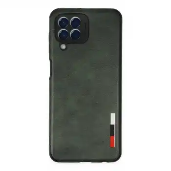 Samsung Galaxy M33 Kılıf Loop Deri Silikon - Yeşil