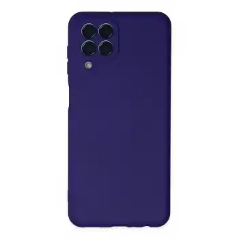 Samsung Galaxy M33 Kılıf Nano İçi Kadife Silikon - Mor