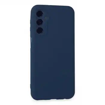 Samsung Galaxy M34 5g Kılıf First Silikon - Lacivert