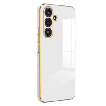 Samsung Galaxy M34 5g Kılıf Volet Silikon - Beyaz