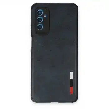 Samsung Galaxy M52 5g Kılıf Loop Deri Silikon - Lacivert