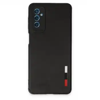 Samsung Galaxy M52 5g Kılıf Loop Deri Silikon - Siyah