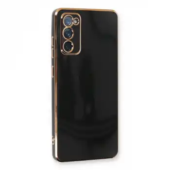 Samsung Galaxy S20 Fe Kılıf Volet Silikon - Siyah