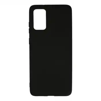 Samsung Galaxy S20 Plus Kılıf Nano İçi Kadife Silikon - Siyah