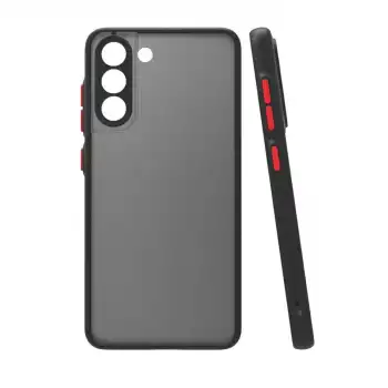 Samsung Galaxy S21 Fe Kılıf Montreal Silikon Kapak - Siyah